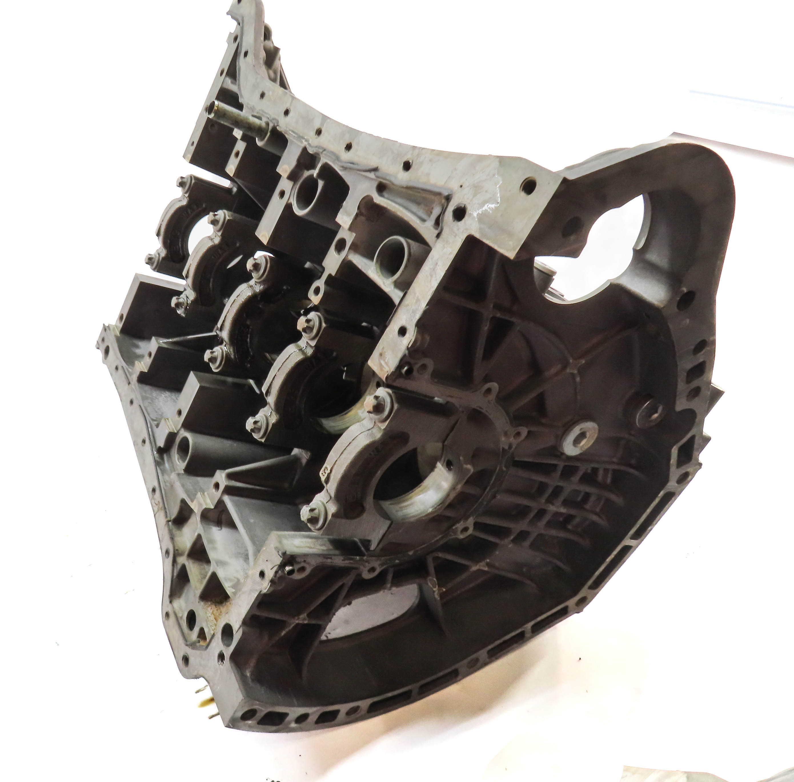 13-15 MERCEDES C250 W204 1.8L M271 TURBO ENGINE BARE CYLINDER BLOCK (204k) — exact item pictured